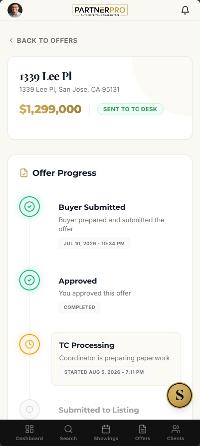 Offer Details screen